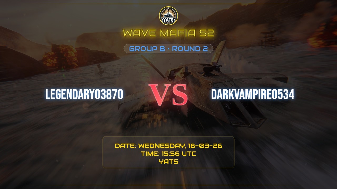 WM S2 || R2 || GROUP B || LEGENDARY03870 VS DARKVAMPIRE0534