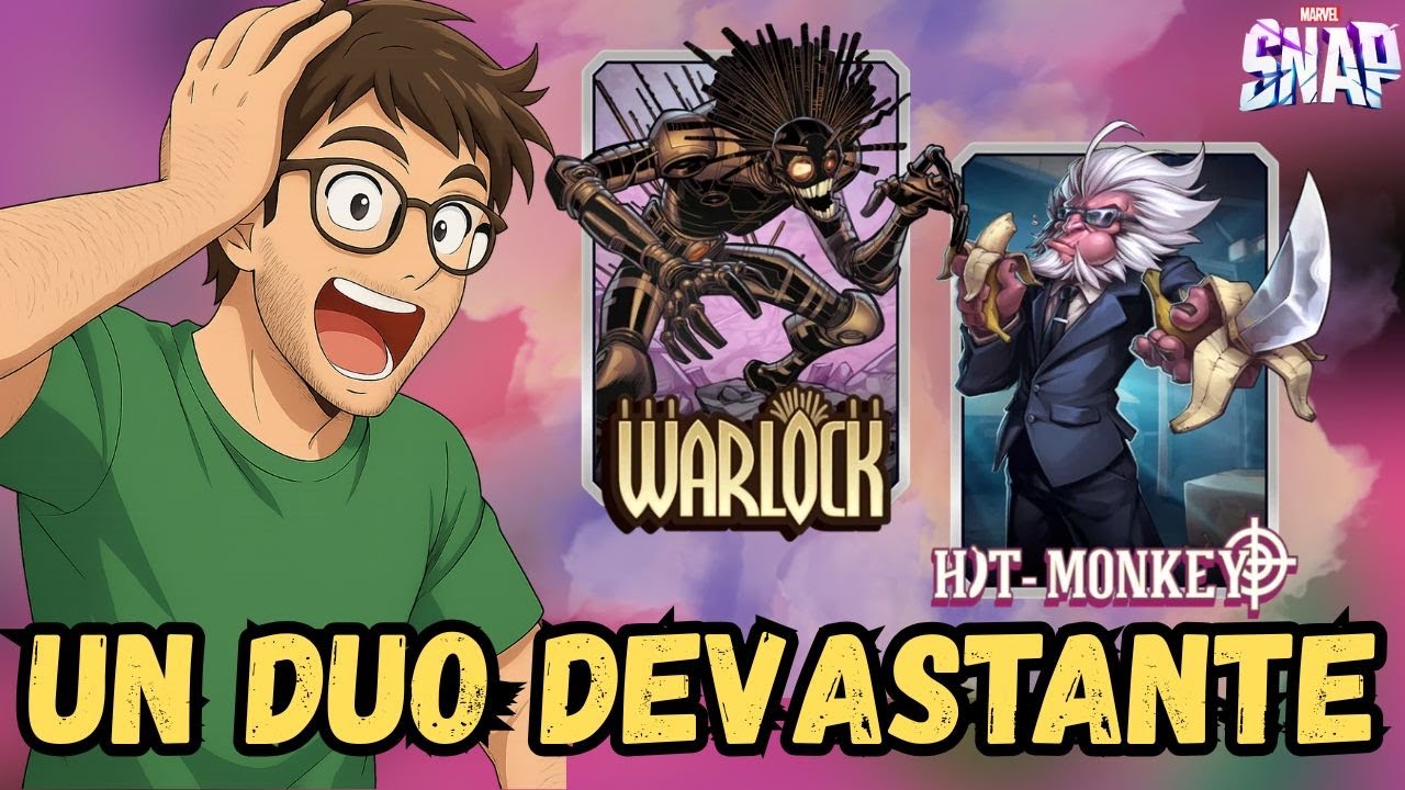 Marvel Snap ITA | Mazzo WARLOCK + Hit Monkey, combo DEVASTANTE!