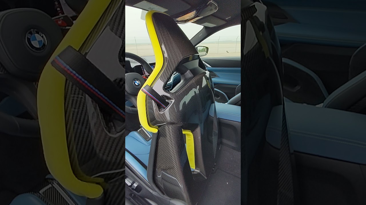 AMAZING BMW M Carbon Seats!!