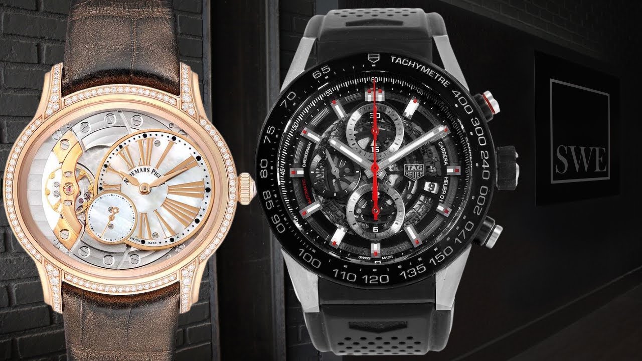 [Halloween 2020] Tag Heuer Carrera, Audemars Piguet Millenary: Skeleton Dial Watches