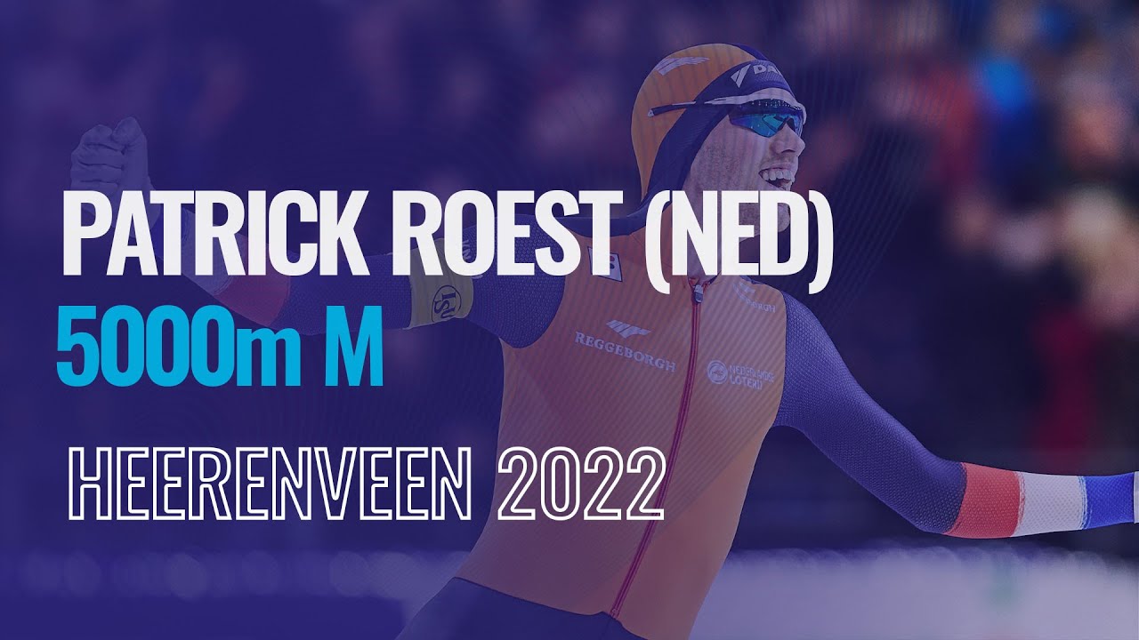 Patrick ROEST (NED) | Winner | 5000m M | Heerenveen | #SpeedSkating