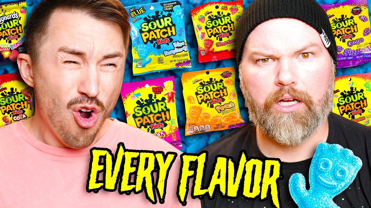 We Eat Every International Flavor of Sour Patch Kids - Taste Test