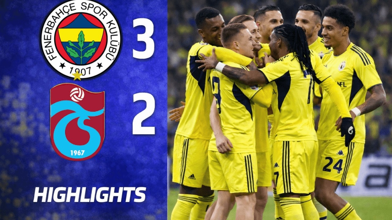 Trabzonspor &ndash; Fenerbah&ccedil;e Ma&ccedil; &Ouml;zeti