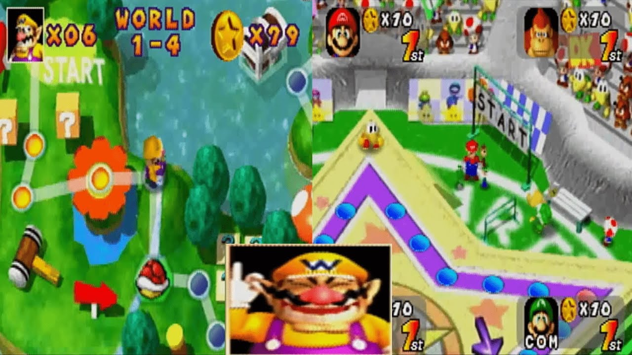 TheRunawayGuys - Mario Party - Mini-Game Island & Pot O' Skills Best Moments Remastered