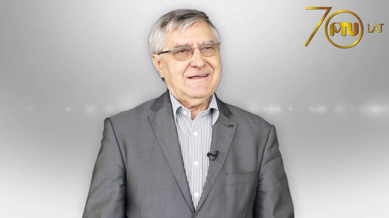 70 lat PTU -   prof. Marek Sosnowski (prezes PTU w latach 2008 - 2012)