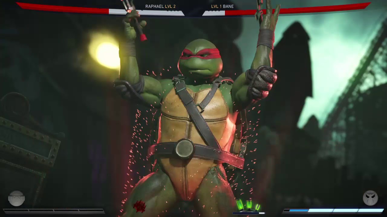 Injustice 2 Raphael vs Bane