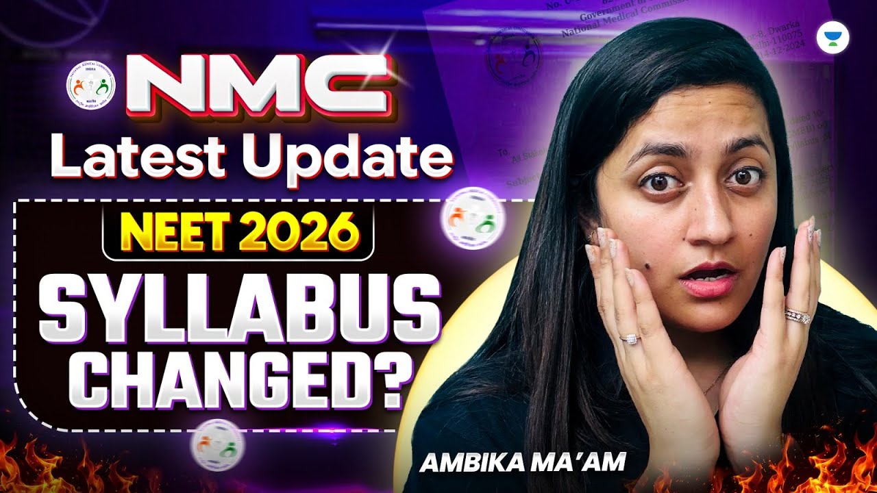 NEET 2026 Syllabus Changed? | NMC Latest Official Update | Ambika Sharma