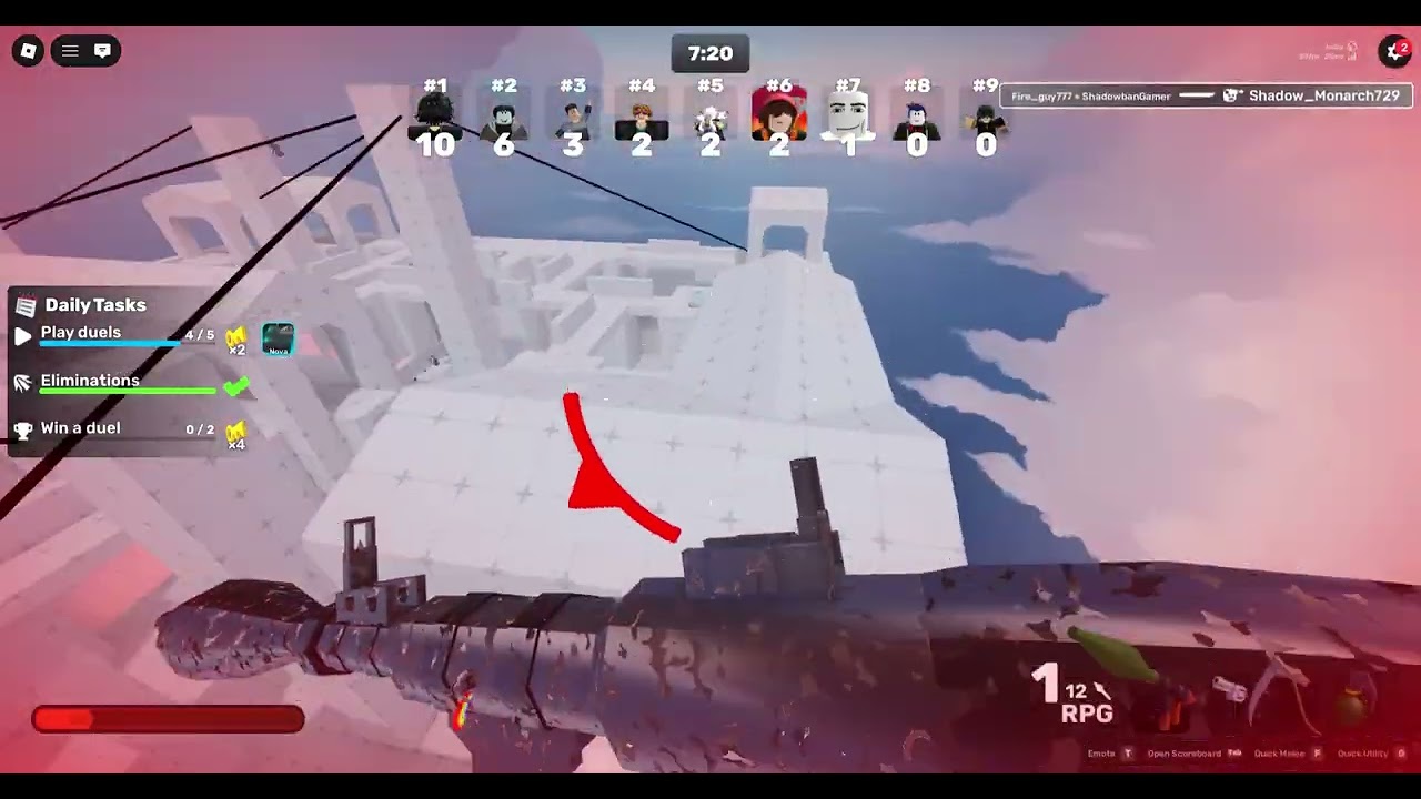 I AM A MASTER OF RPG IN RIVEL EP 3 #shadowbangamer #roblox #RIVLE