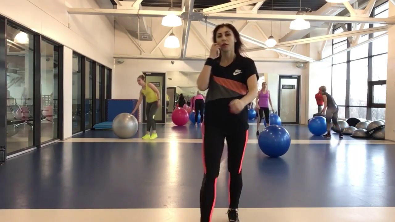 Fitball aerobics силовая аэробика