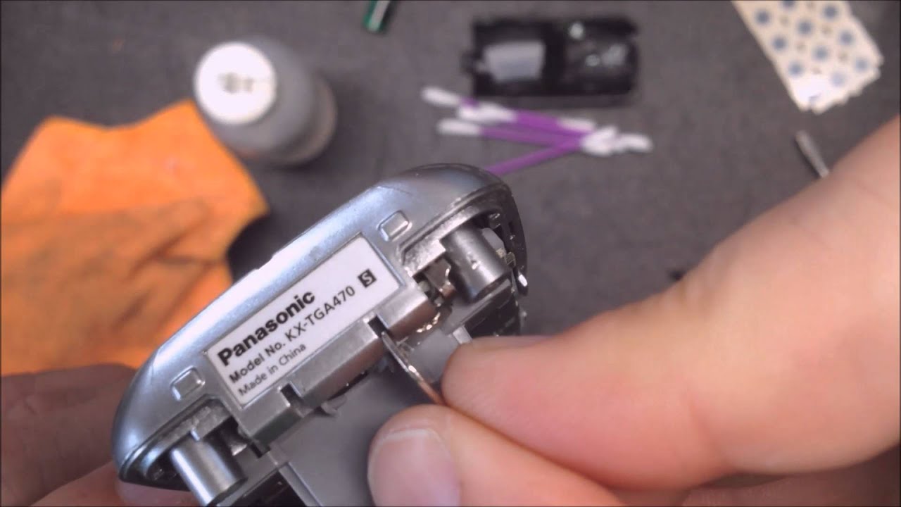 Panasonic KX-TGA470 Keypad Button Repair Installation