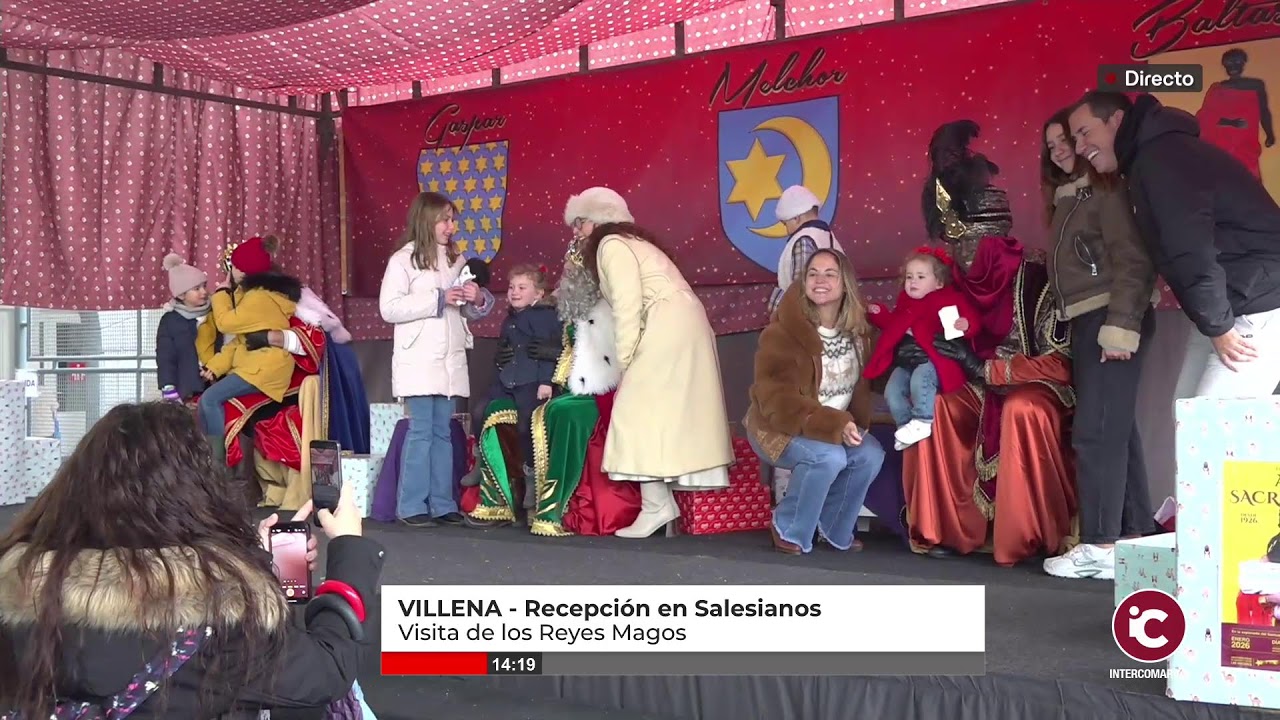 DIRECTO #VILLENA: Recepción en el Colegio Salesianos de los Reyes Magos