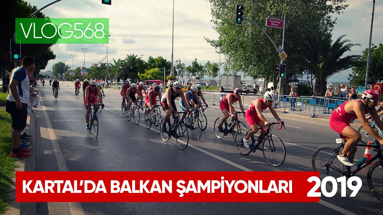 Triatlon Balkan Şampiyonasında Yaş Grupları,  Kartal'da harika yarıştı - 2019