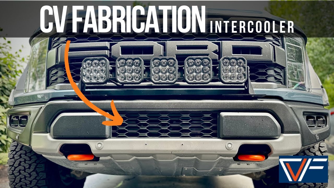 GEN 3 Raptor - CV Fabrication Intercooler Install!  **coupon code in description!**