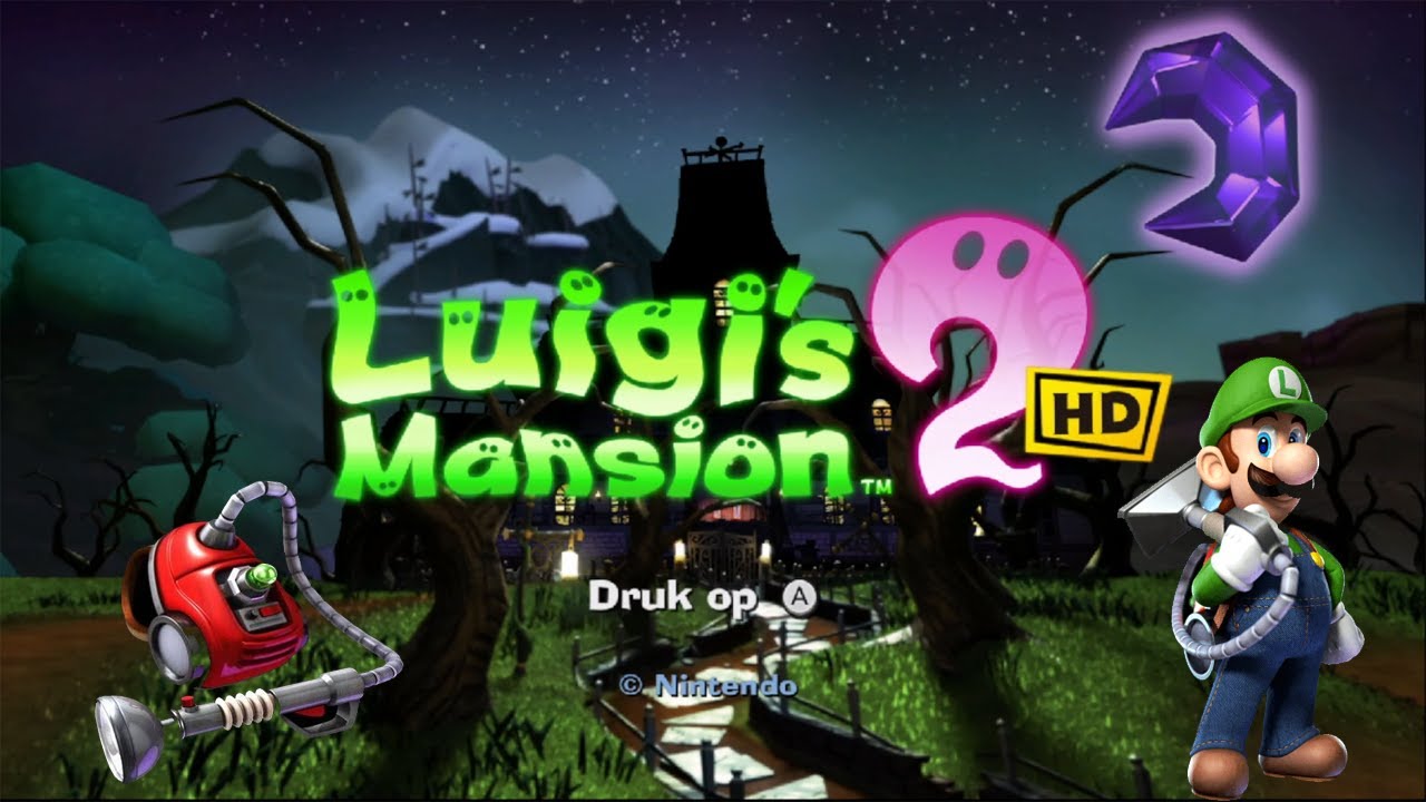 Luigi Mansion 2 HD Het begin van onze spookavontuur
