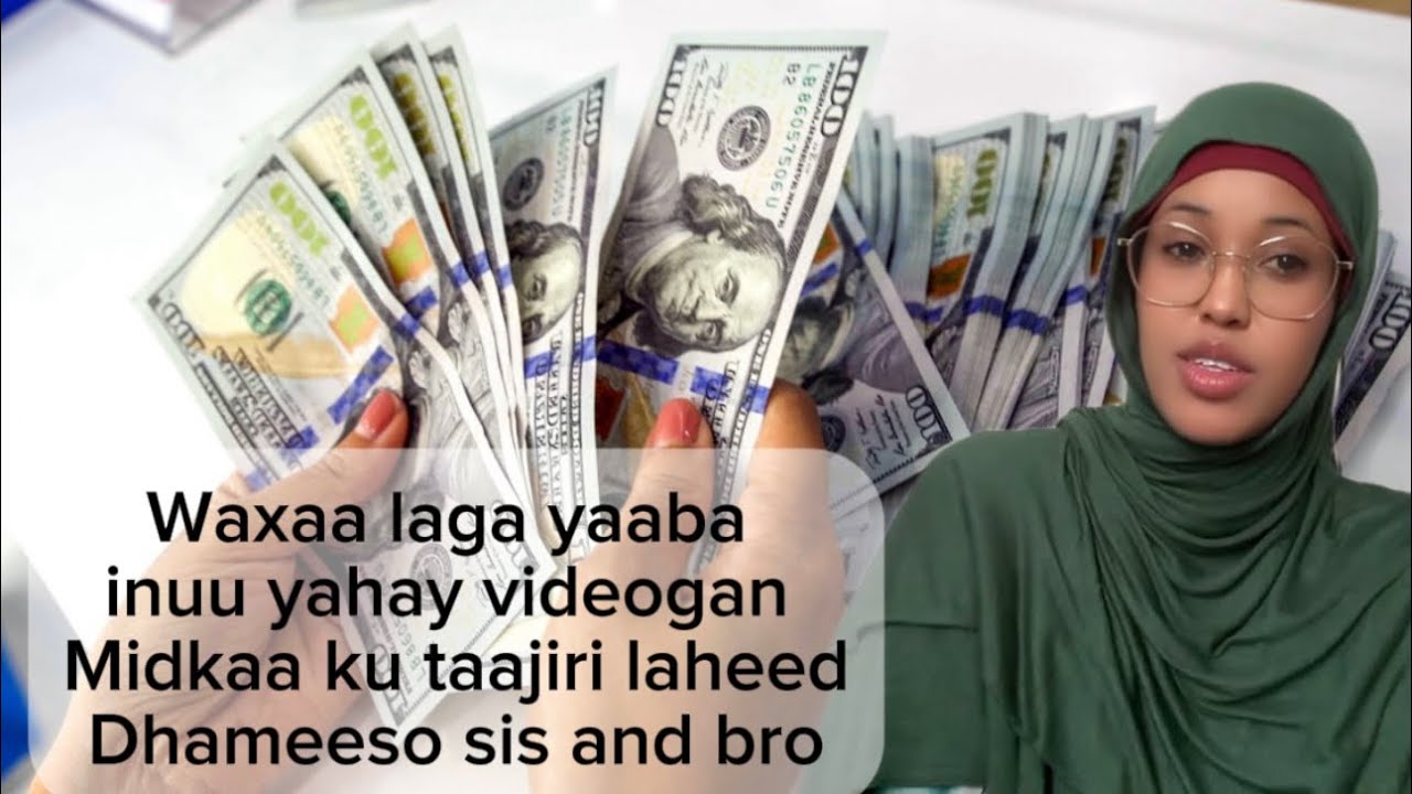 Sidee u sameen kartaa lacag adigoo gurigaaga joogo 12.000💰iyo ka badan by@nasriinofficial 