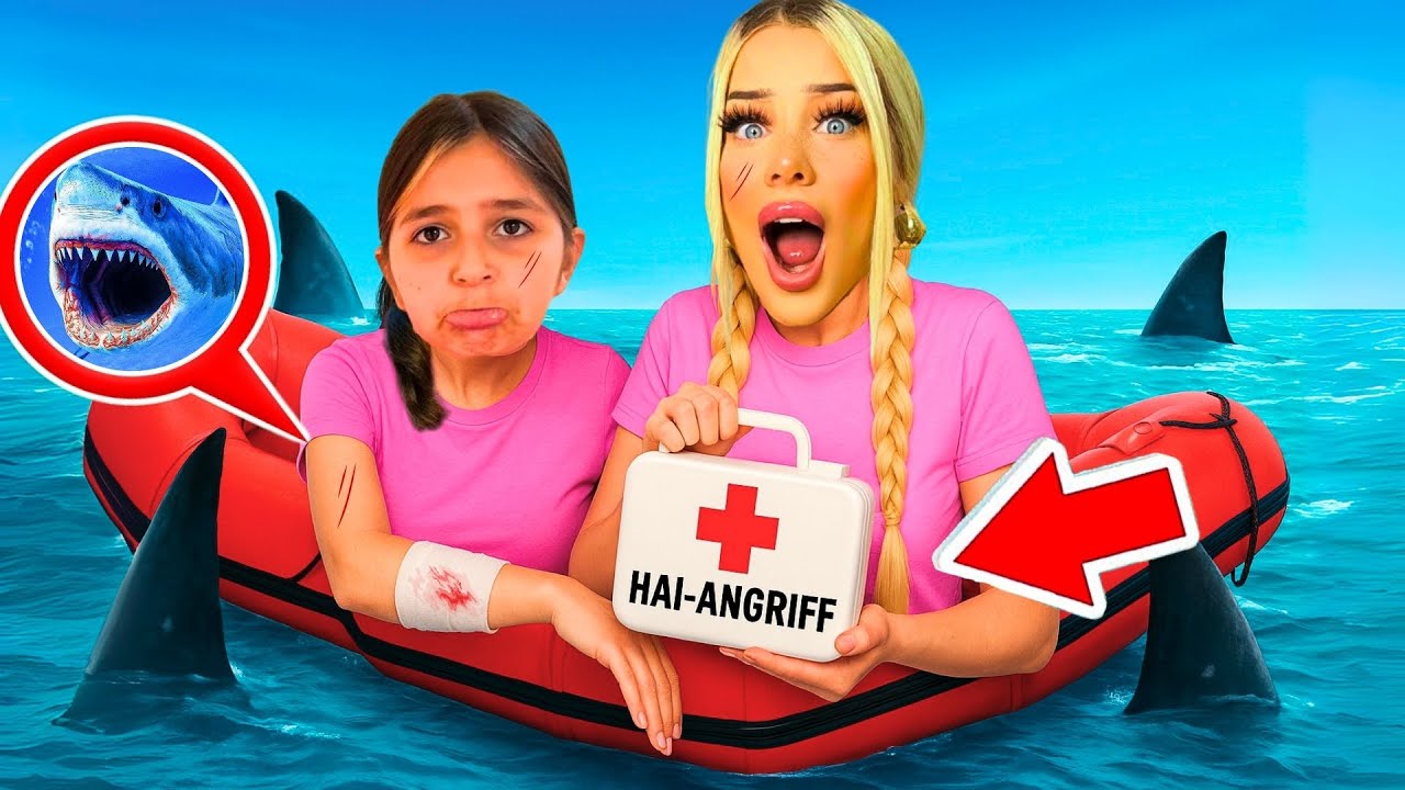 KLEINES MÄDCHEN wurde von HAI GEBISSEN... 😳