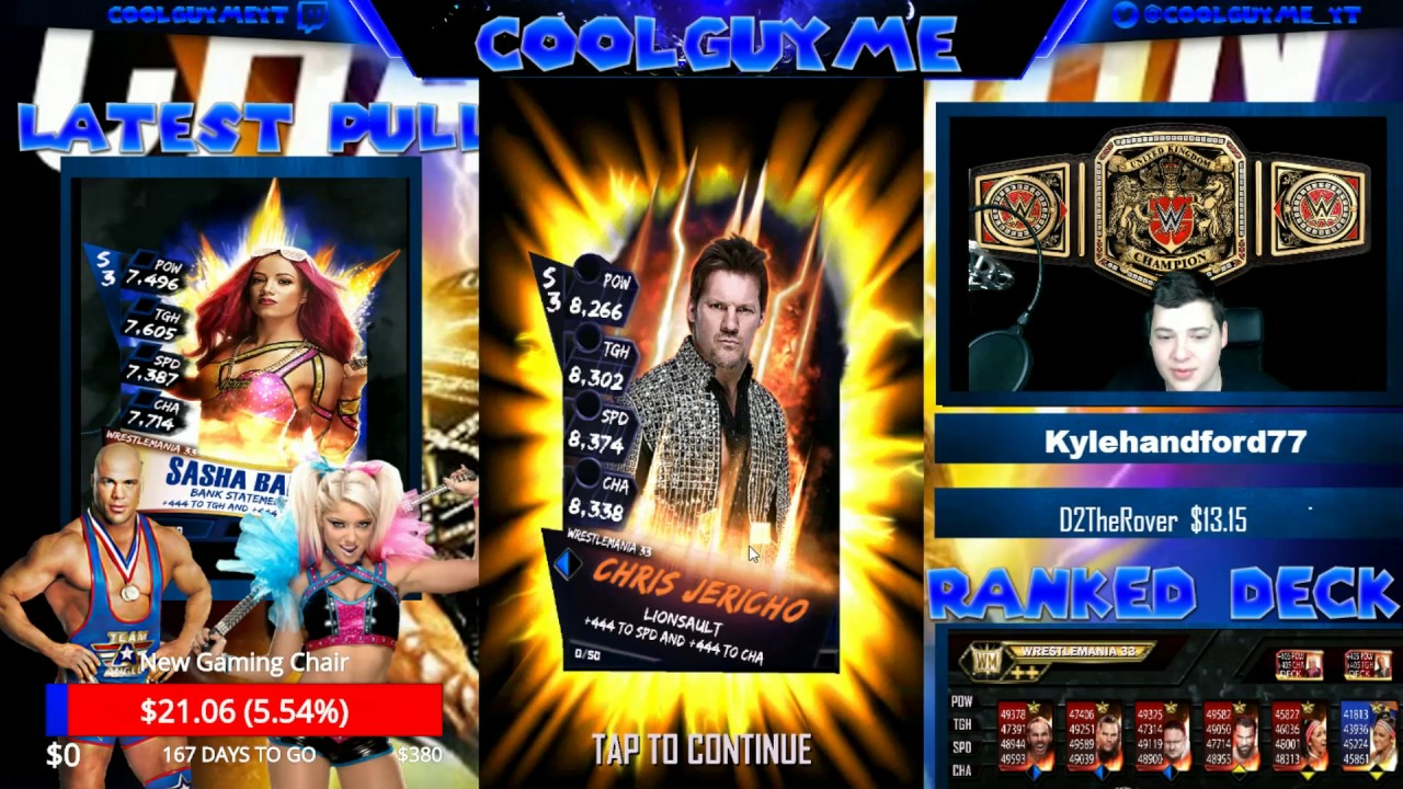 WWE Supercard #188 (Season 3) WM33 FUSION + ALL FEMALE RD !!!!
