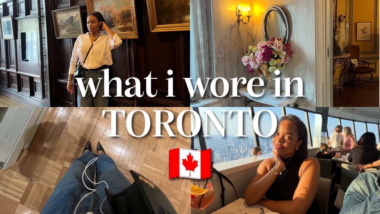 What I Wore In Canada | outifts + mini silk press + what I did in Toronto