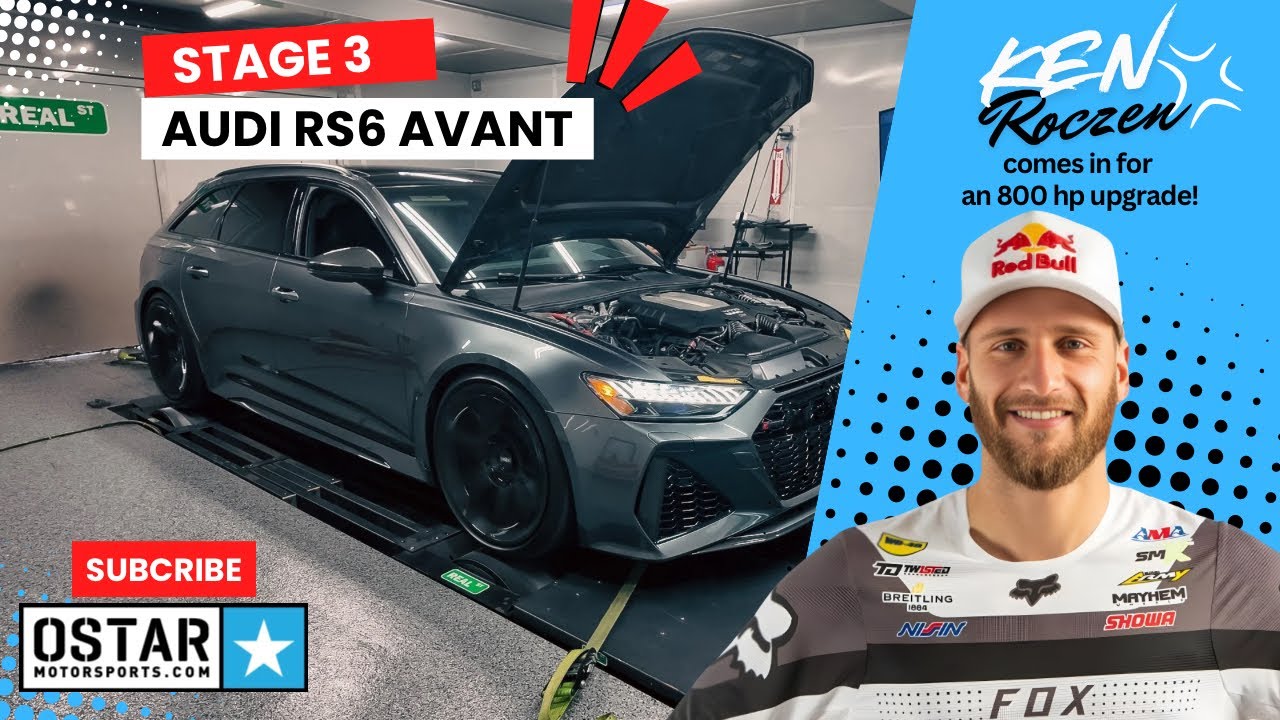 Ken Roczen's stage 3 Audi RS6 Avant! 800 awhp Daily Driver!