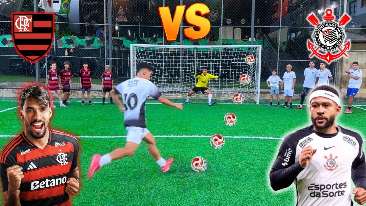 FLAMENGO X CORINTHIANS DISPUTA DE PENALTIS FINAL SUPER COPA DO BRASIL