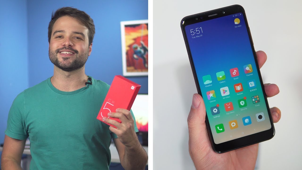 o REDMI 5 PLUS tá com a MELHOR TELA perto dos R$600!