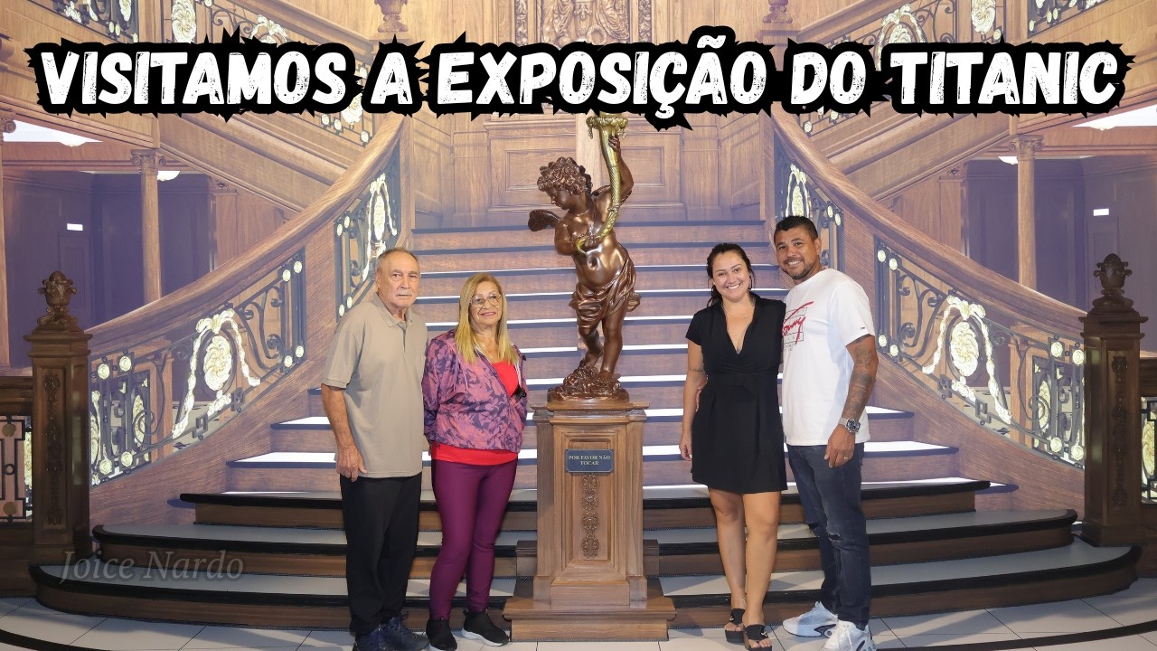 EXPOSIÇÃO TITANIC SHOPPING ELDORADO | 🎬 Vem acompanhar como foi essa visita incrível!