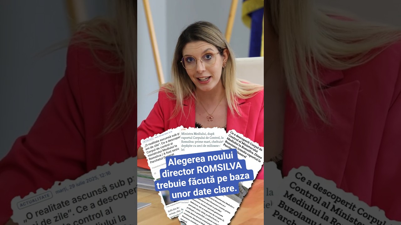 Alegerea noului director ROMSILVA trebuie făcută pe baza unor date clare.