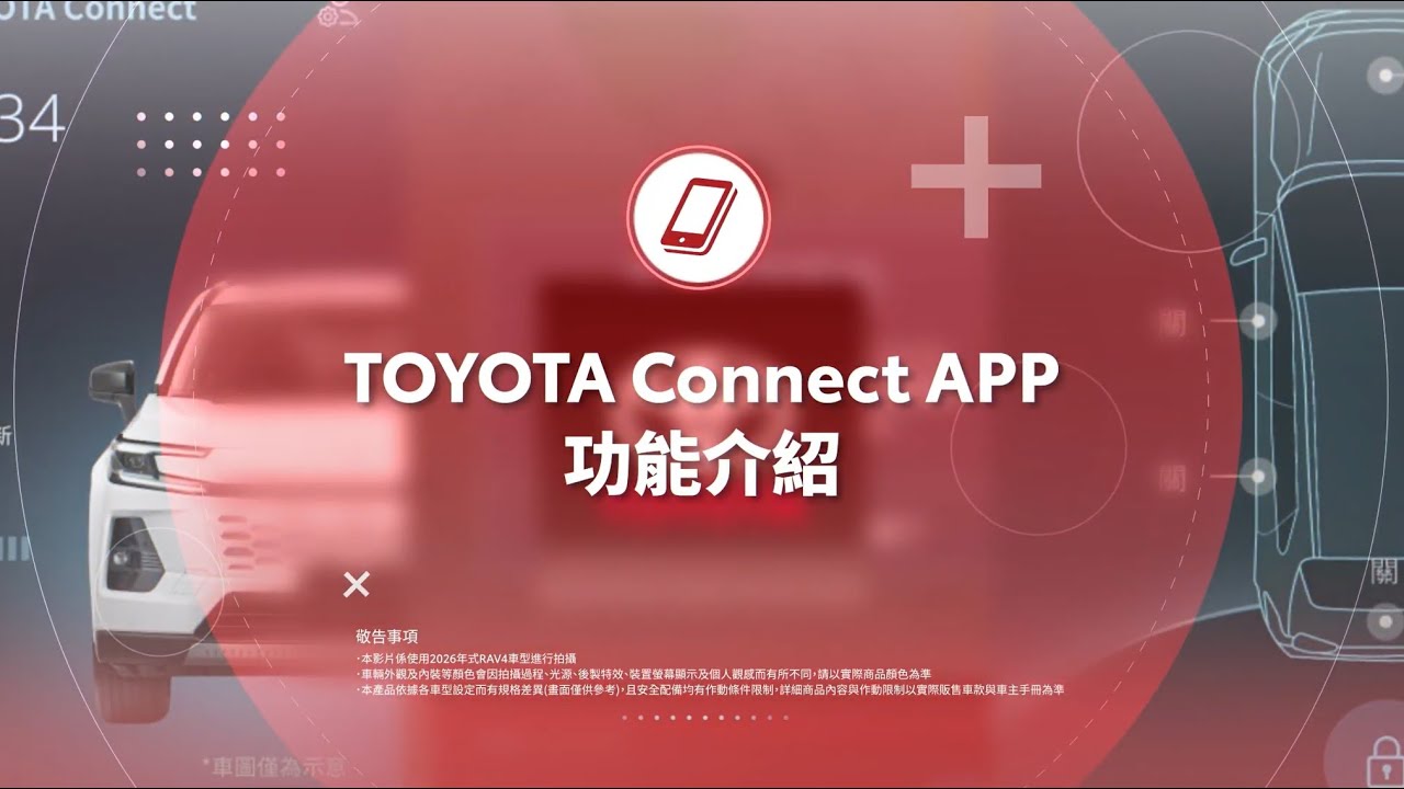 【RAV4】TOYOTA Connect智能聯網系統｜TOYOTA