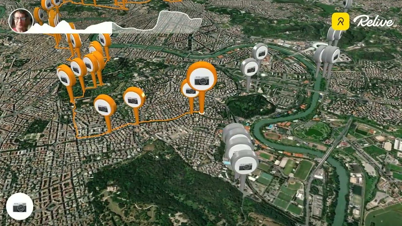 ROMA...Dalla Pineta Sacchetti Giro alla Grande Moschea