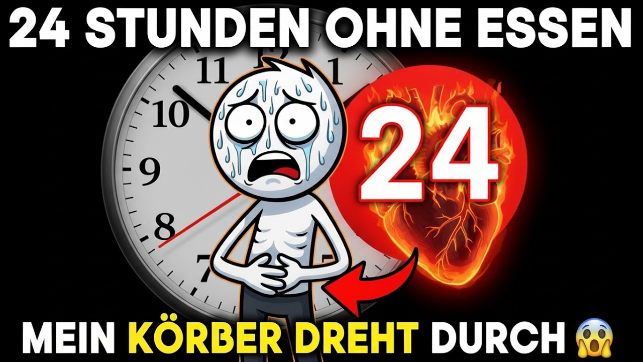 Was passiert in deinem Körper, wenn du 24 Stunden nichts isst?