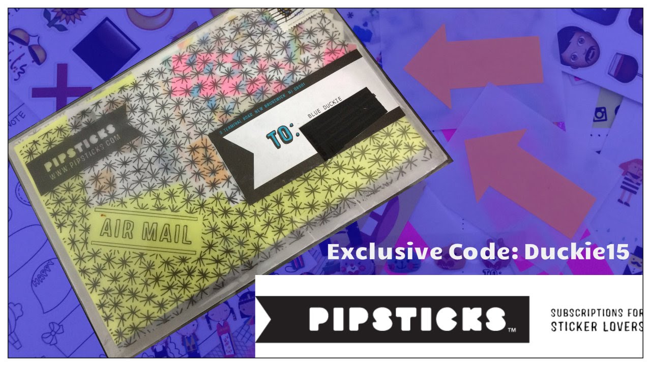 Pipsticks - Subscription for Sticker Lovers Review