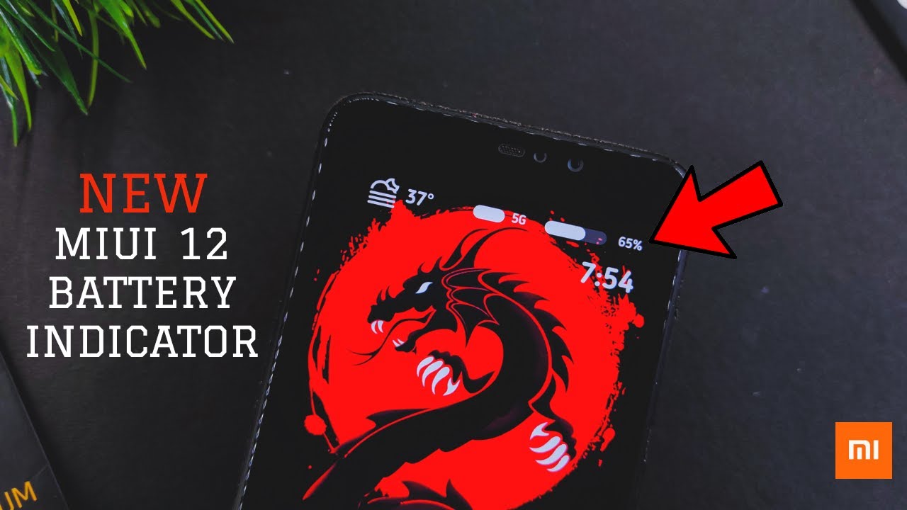 Enable Miui 12 New Battery Bar On Any Xiaomi Device | Miui 12 Control Center?