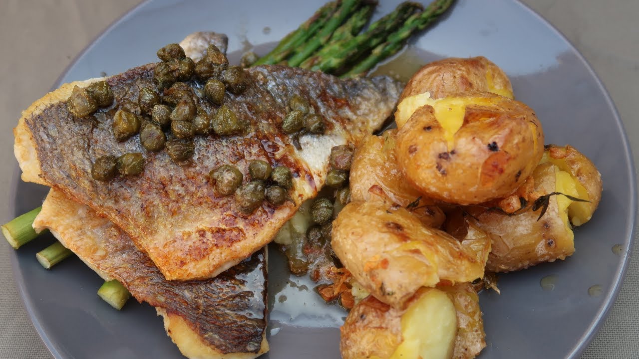Delicious Pan Fried Seabass
