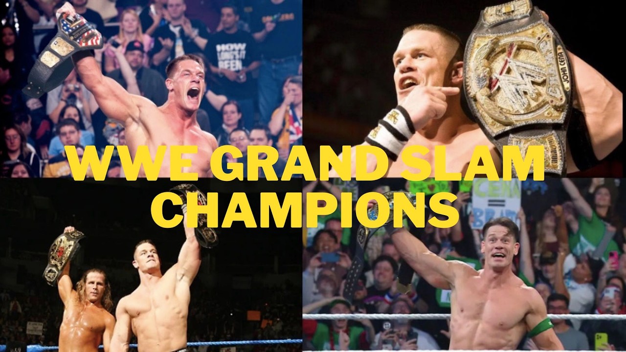 Every WWE Grand Slam Champion (1997-2026)