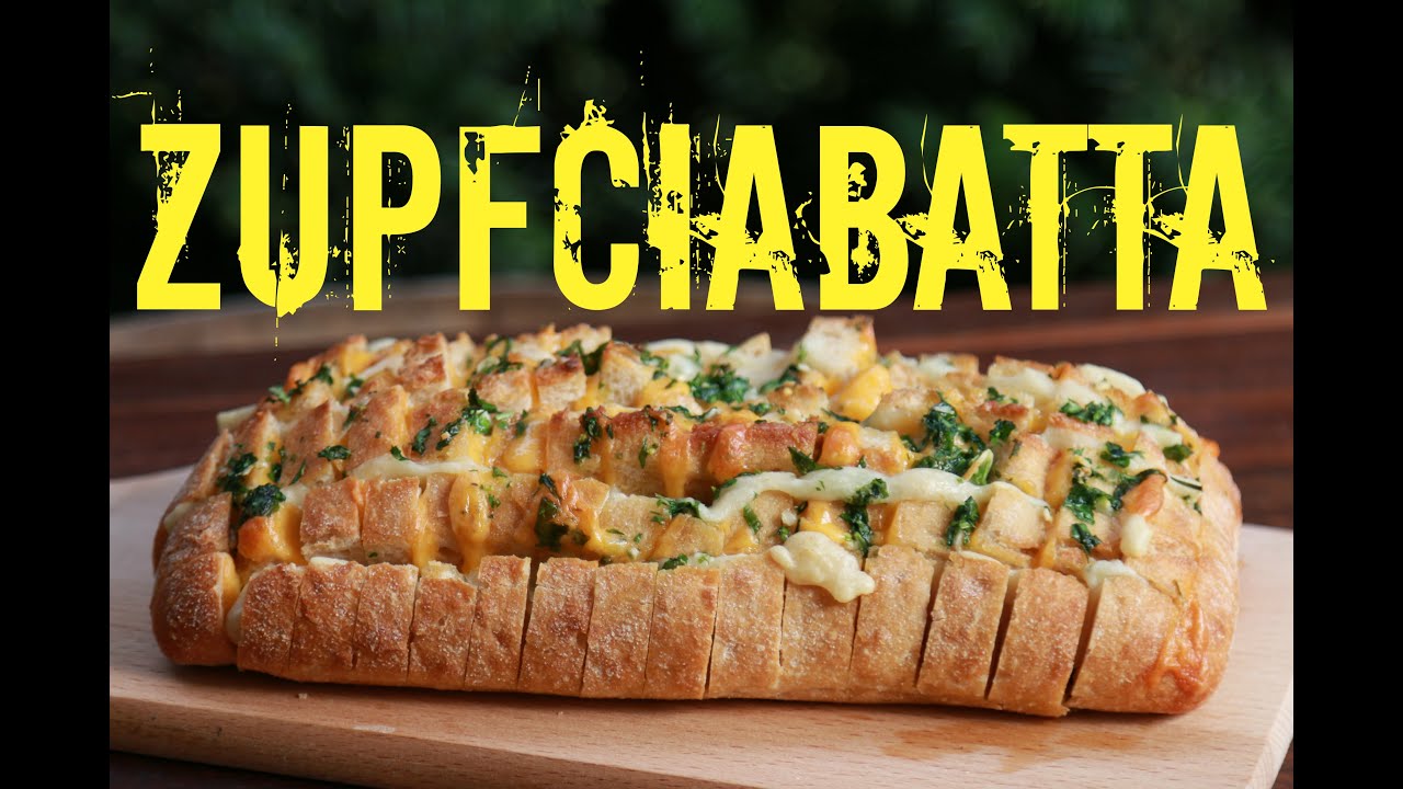 Zupfciabatta - Zupfbrot mit Cheddar und Emmentaler