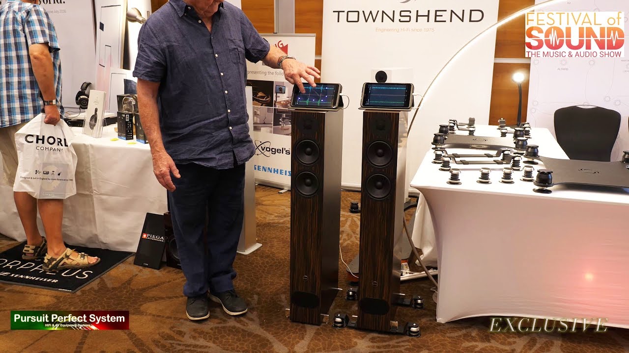 Townshend Audio Seismic HiFi Isolation Products Demo @ Festival of Sound 2018