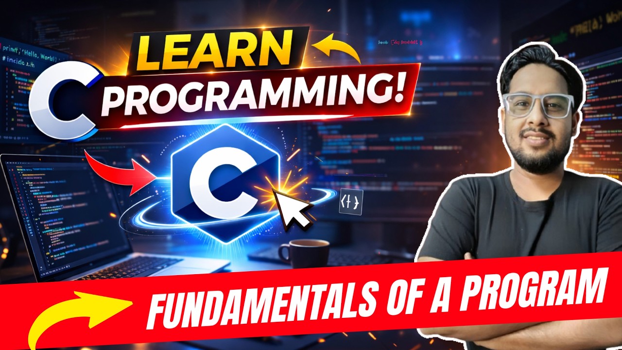 C Programming Lecture 1: Fundamentals of a Program | Skill Campus