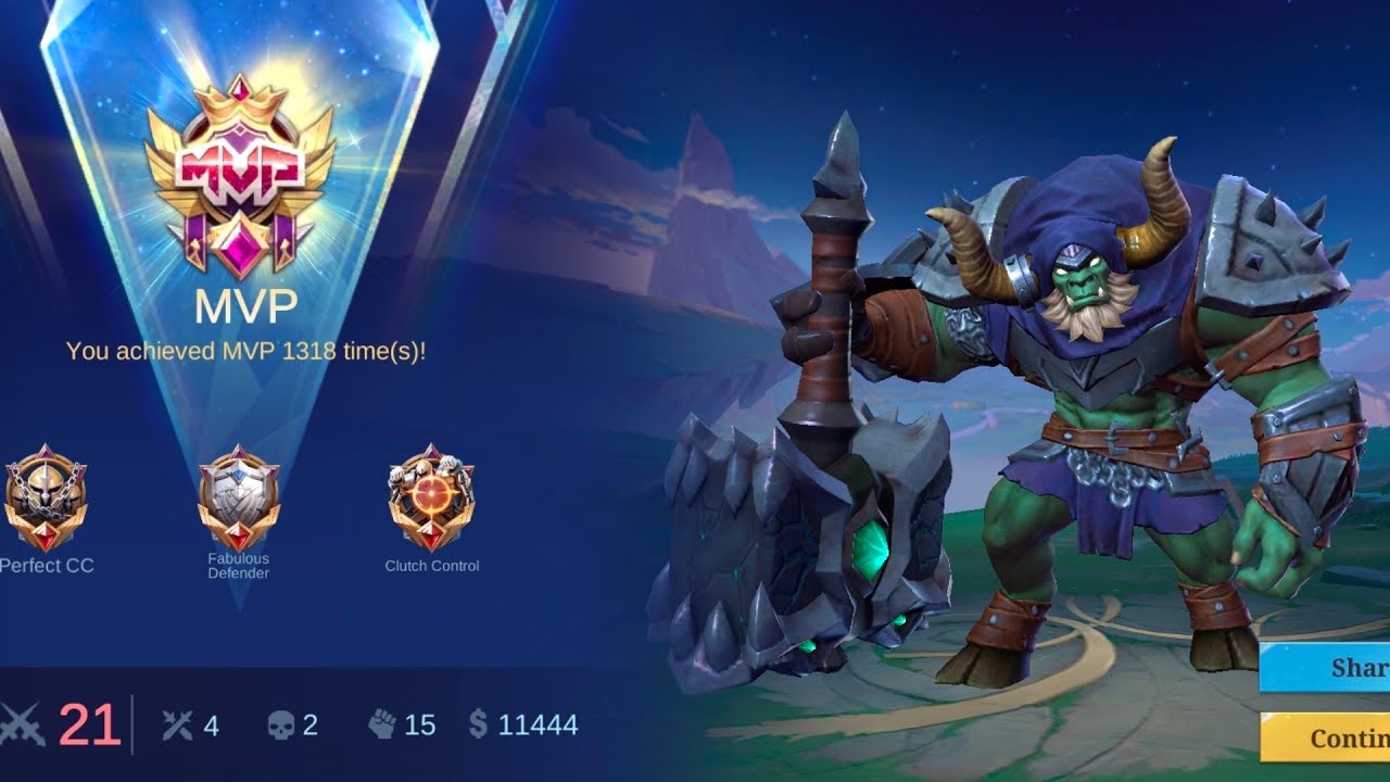 Moba Legends Minotaur un killable best build and game play 