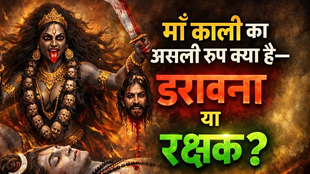 माँ काली का असली रूप क्या है? | Maa Kali Real Form Scary or Protector