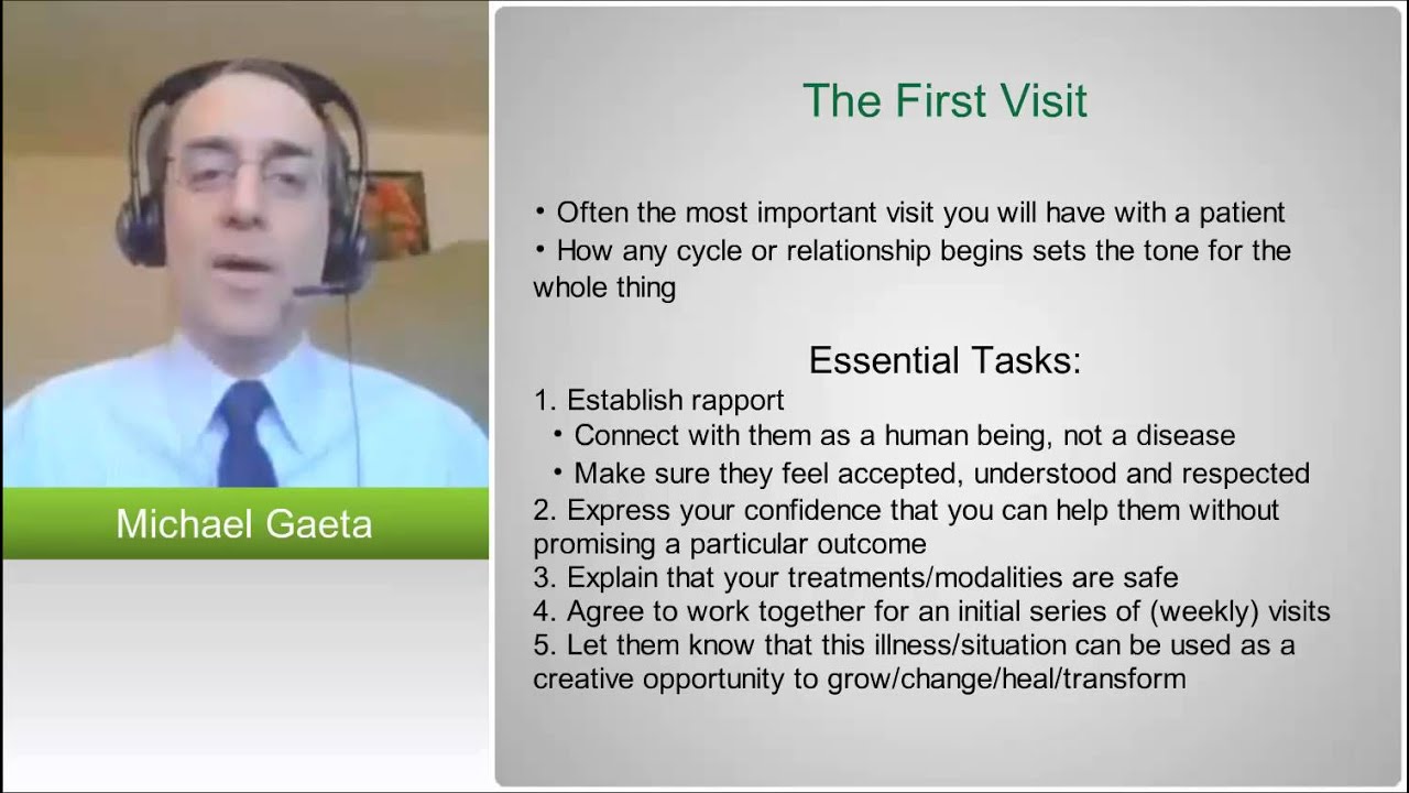 Chinese Medicine Ethics: Michael Gaeta on the Patient's First Visit