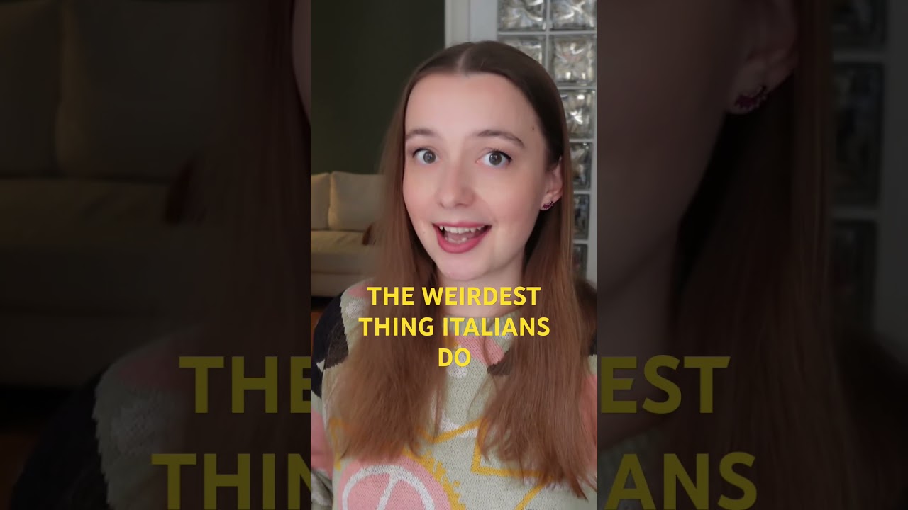 😮 My BIGGEST CULTURE SHOCK in Italty 🇮🇹  