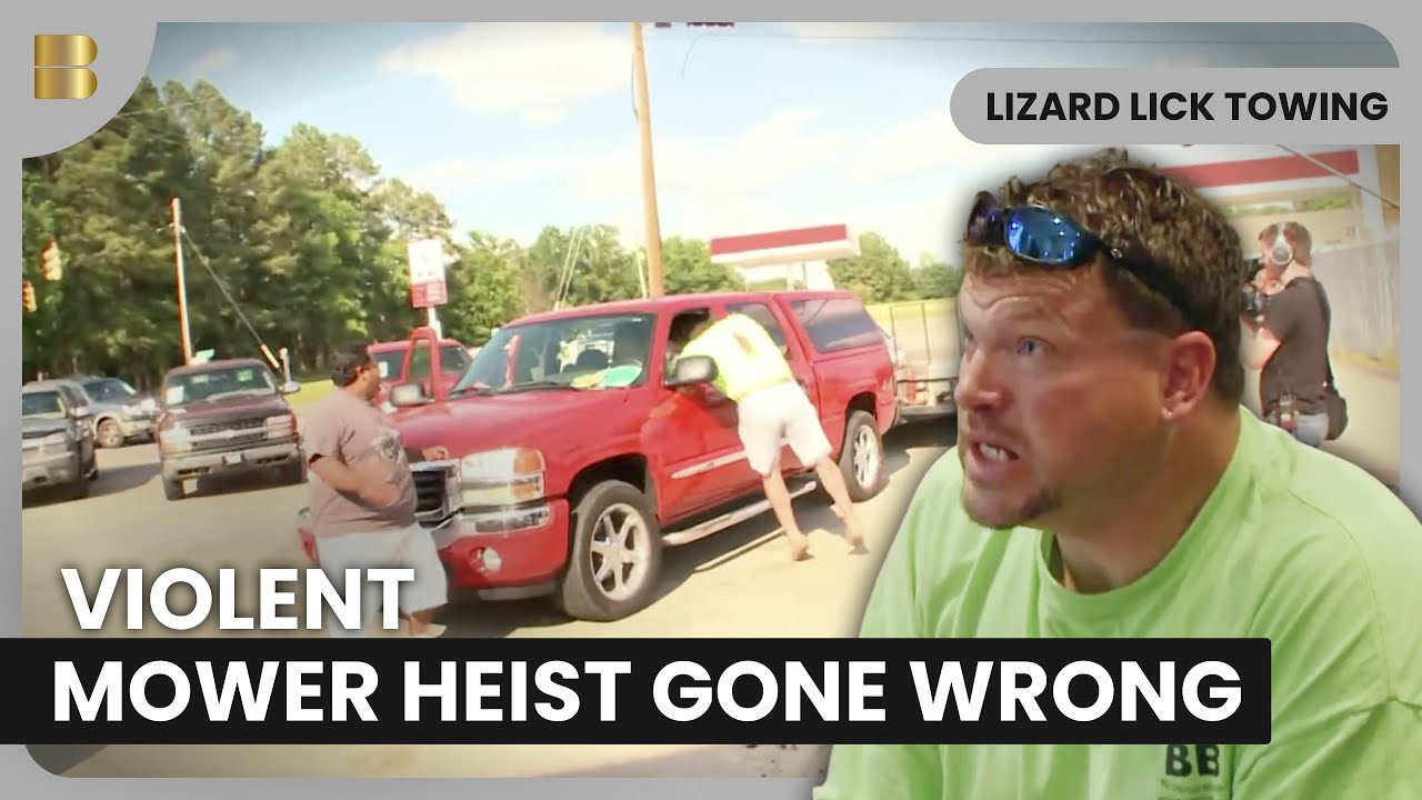 Lawnmower Repo Turns Violent at Juicy House | Lizard Lick Towing