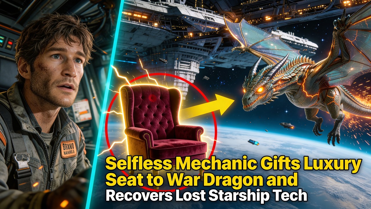 Selfless Mechanic Gifts Luxury Seat to War Dragon and Recovers Lost Starship Tech | HFY | HFY Sci-fi