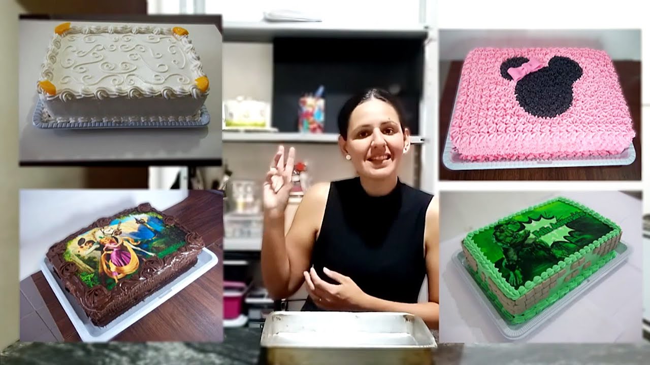 QUAL TAMANHO DA FORMA RETANGULAR PARA BOLO DE 3 KG | QUANTIDADE DE MASSA, RECHEIO E RECEITA