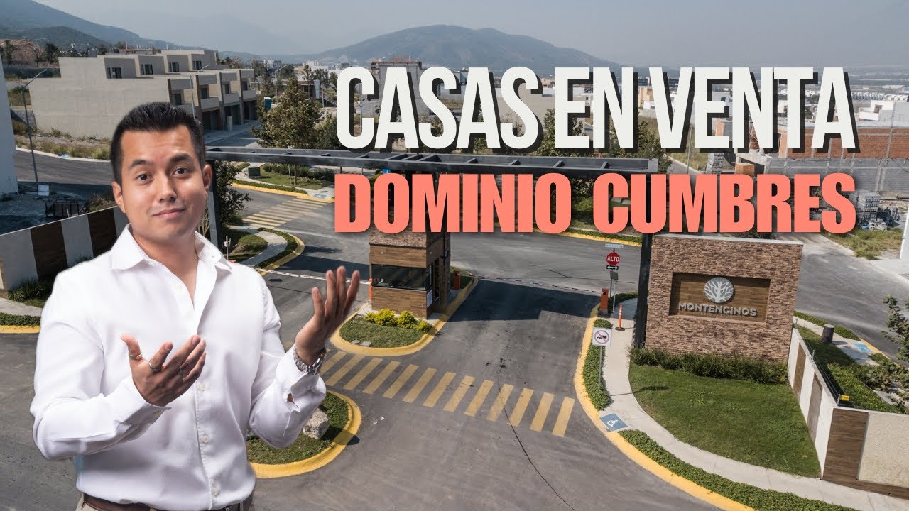 INCREIBLES CASAS para ESTRENAR en VENTA en DOMINIO CUMBRES