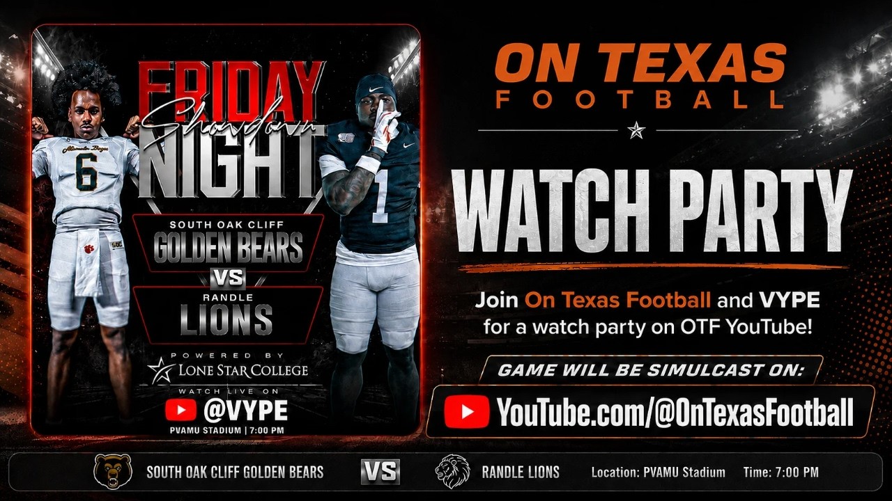 South Oak Cliff vs Randle WATCH PARTY! | Landen Williams-Callis Season Debut!