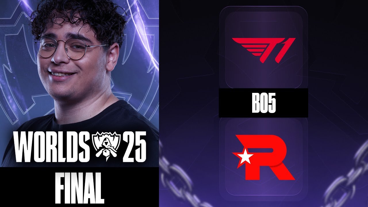 T1 VS KT | FINALE DES WORLDS LOL 2025