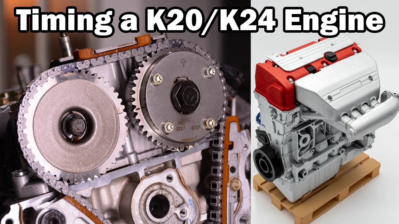 Настройка фаз газораспределения двигателя Honda K20 или K24