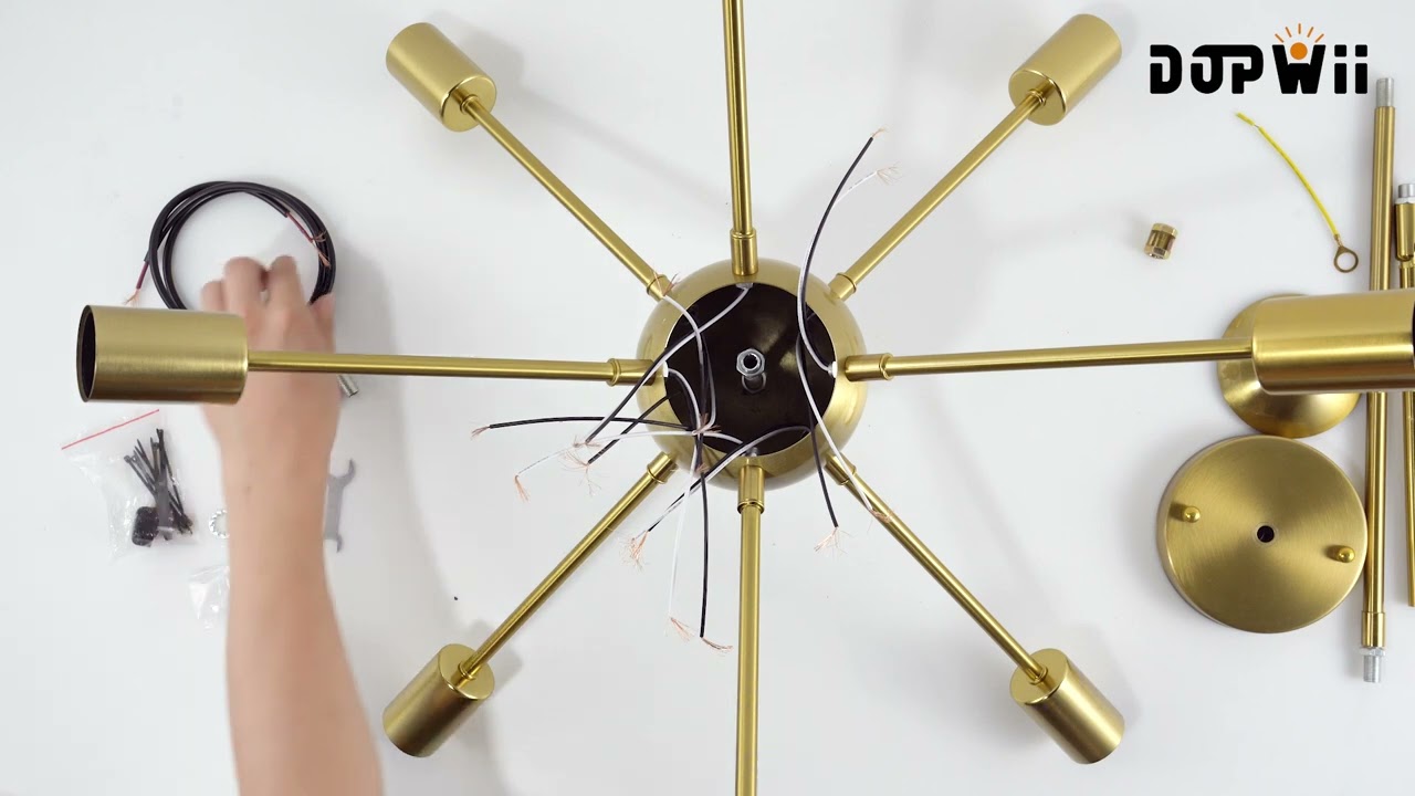 Vídeo de desembalaje de lámparas de techo