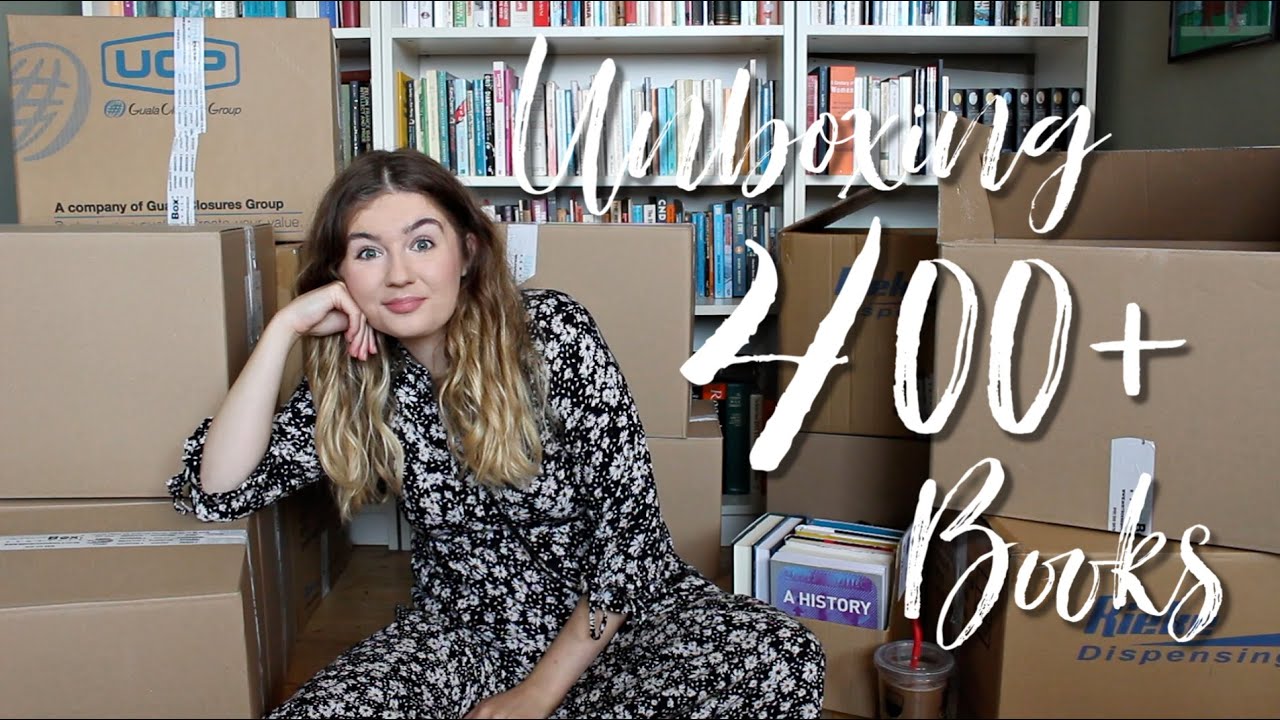 Unboxing 400+ Books...